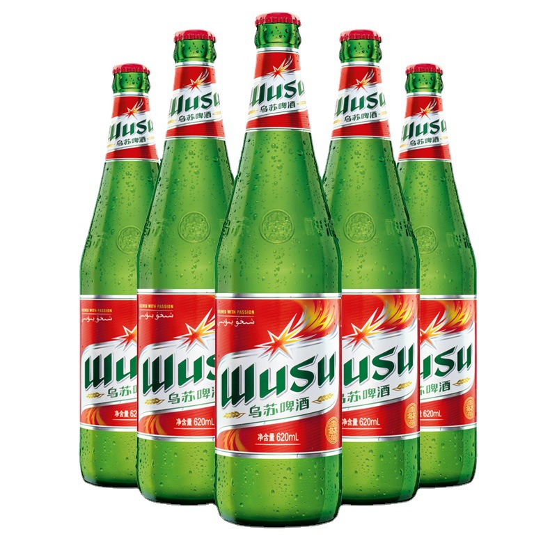 新疆红乌苏啤酒 大乌苏620ml*12瓶-阿里巴巴