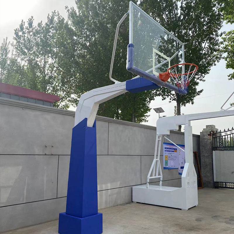 美式地埋篮球架成人儿童健身运动篮球架室内外比赛训练标准篮球架