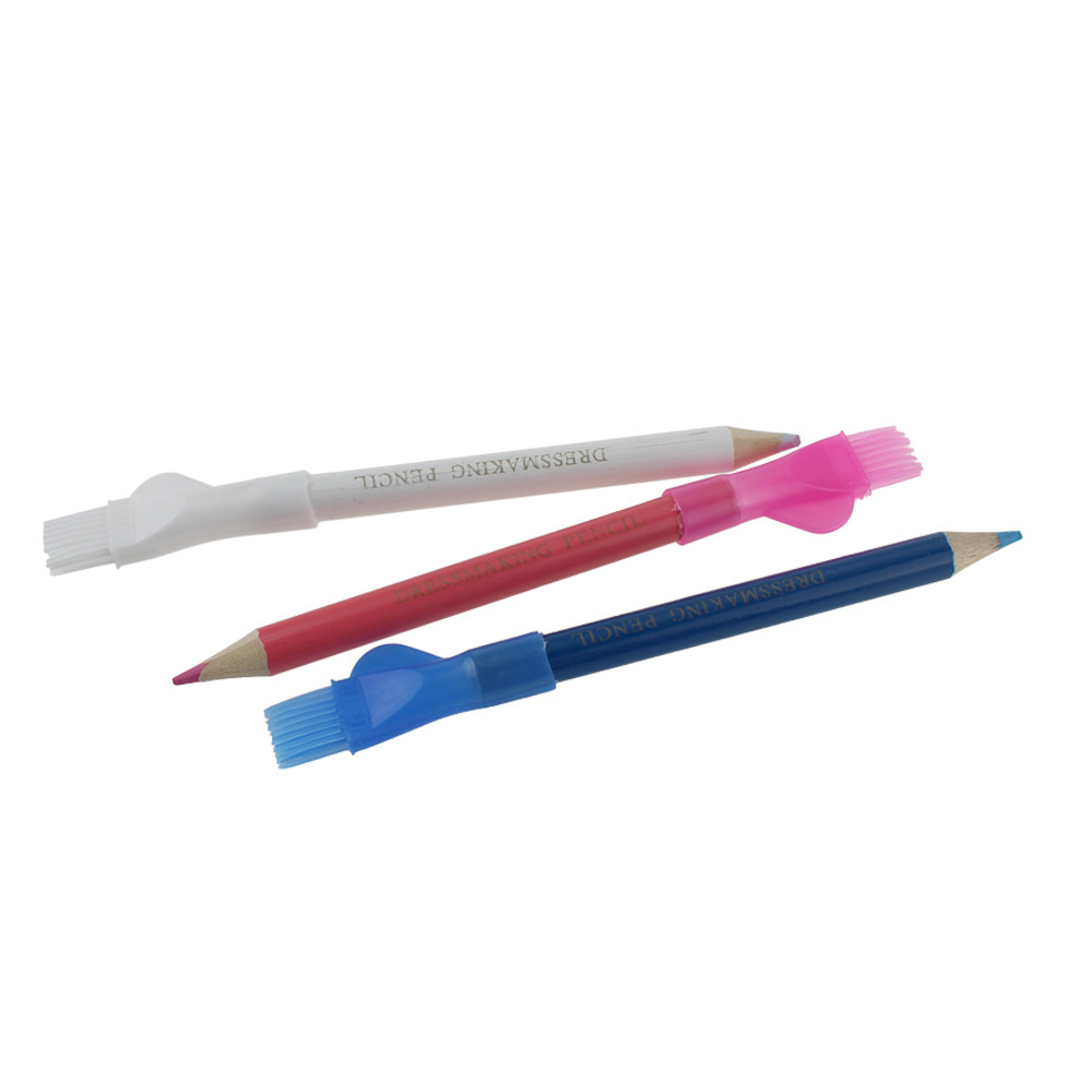 跨境亚马逊批发三色划笔各种画线笔缝纫笔可布料上划线特种铅笔