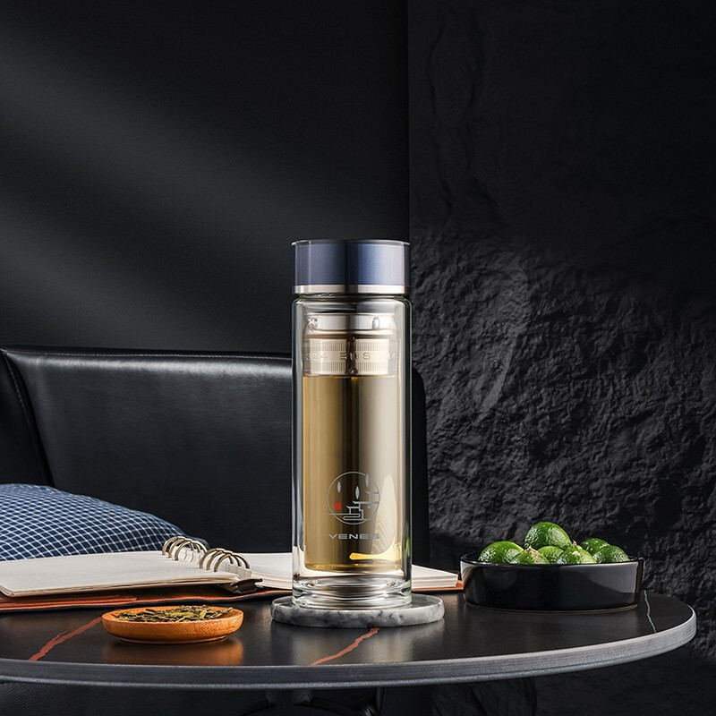 菲驰fc313-380玻璃杯 venes茶韵东方水晶杯礼盒装