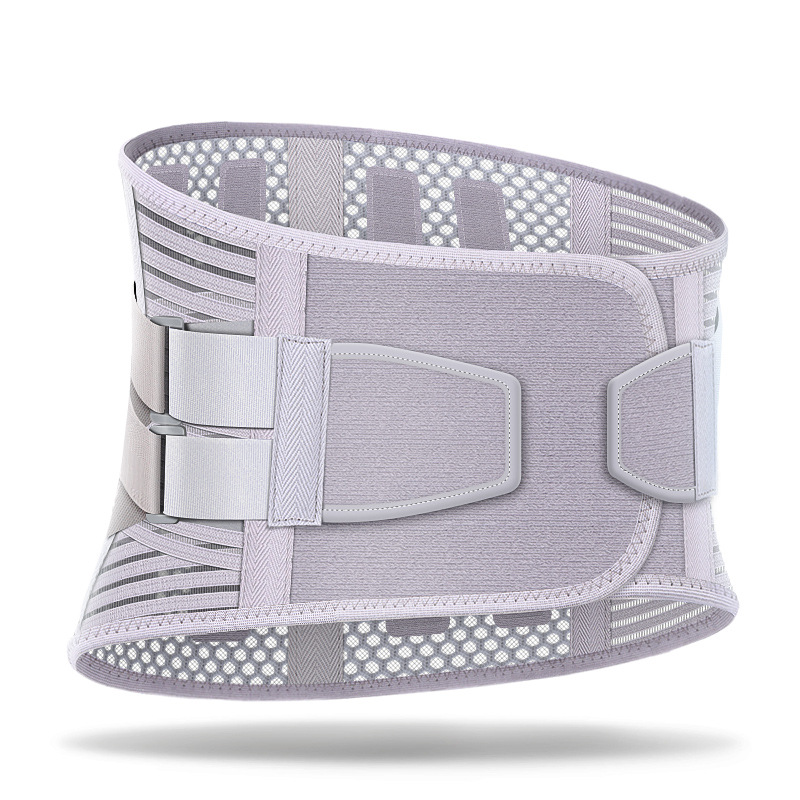 Fitness Waist Protection Belt Steel Plate Support Self-Heating Belt Breathable Mesh Heating Magnet Belt