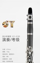 金音E100黑管正品单簧管管乐器初学者学生儿童考级演奏成人乐器