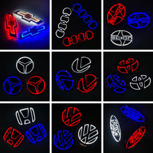 5D车标灯适用于丰田奥迪宝马雪佛兰奔驰本田拉达马自达福特大众