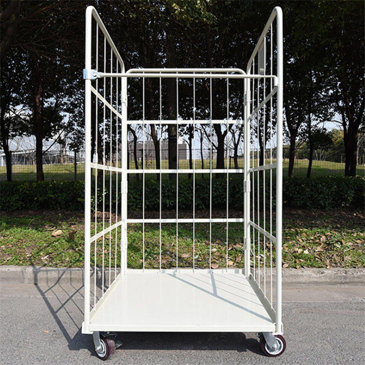 物流台车 精益管推车/架 折叠式网格车 仓库周转车 可折叠物流车