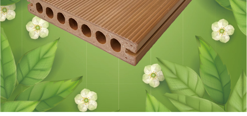 2022新品绿可木地板90*25酒店学校景区公园栈道平台防腐防霉阻燃