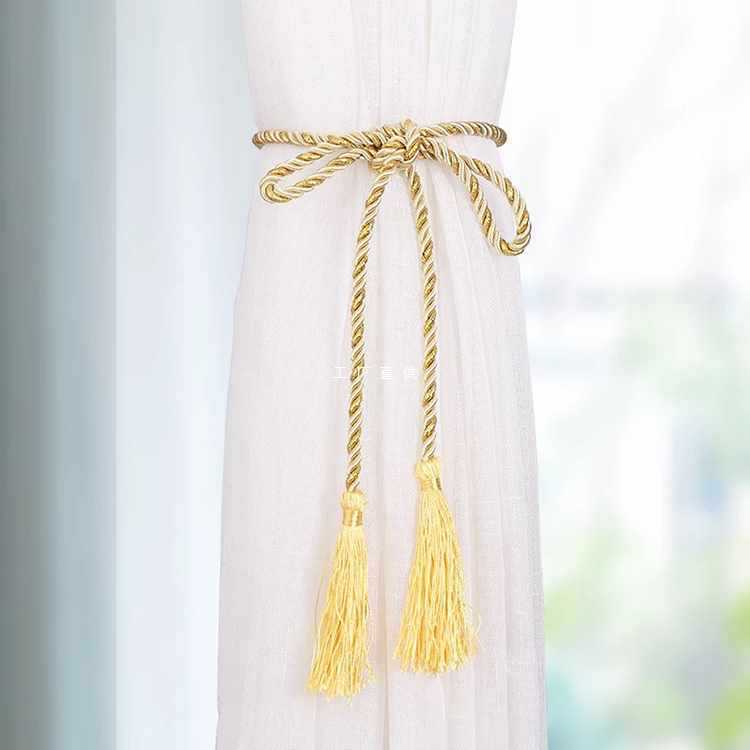 Curtain Bandage Curtain Buckle Curtain Accessories Simple Modern Handmade Rope Straps