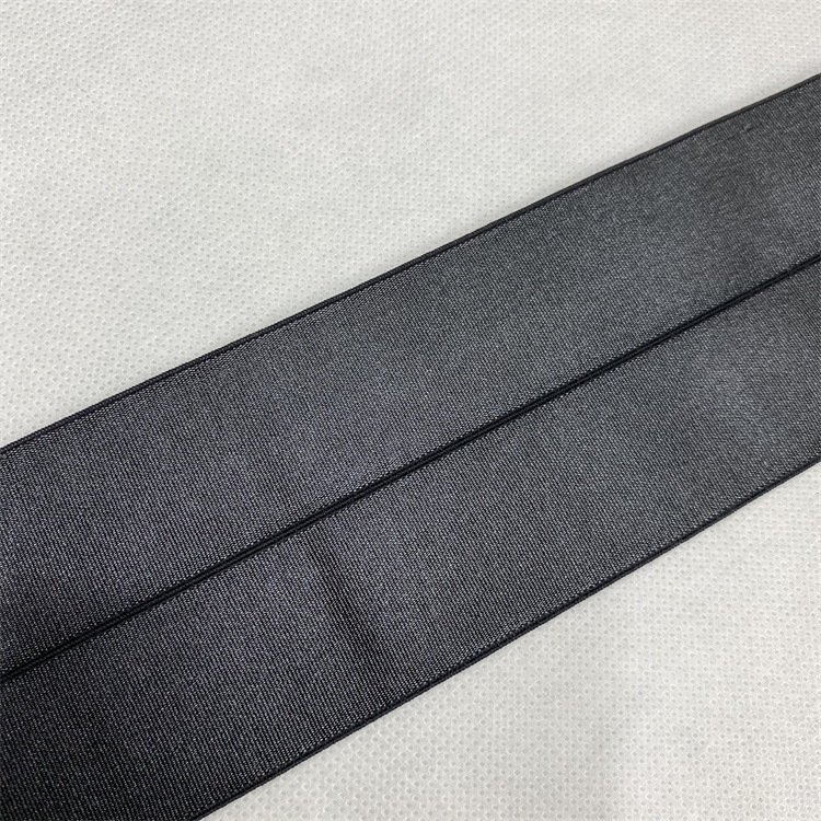 Factory in Stock 6cm Filamentation Fold Color Edging Elastic Band Mesh Bubble Skirt Waist of Trousers Woven Elastic Tape