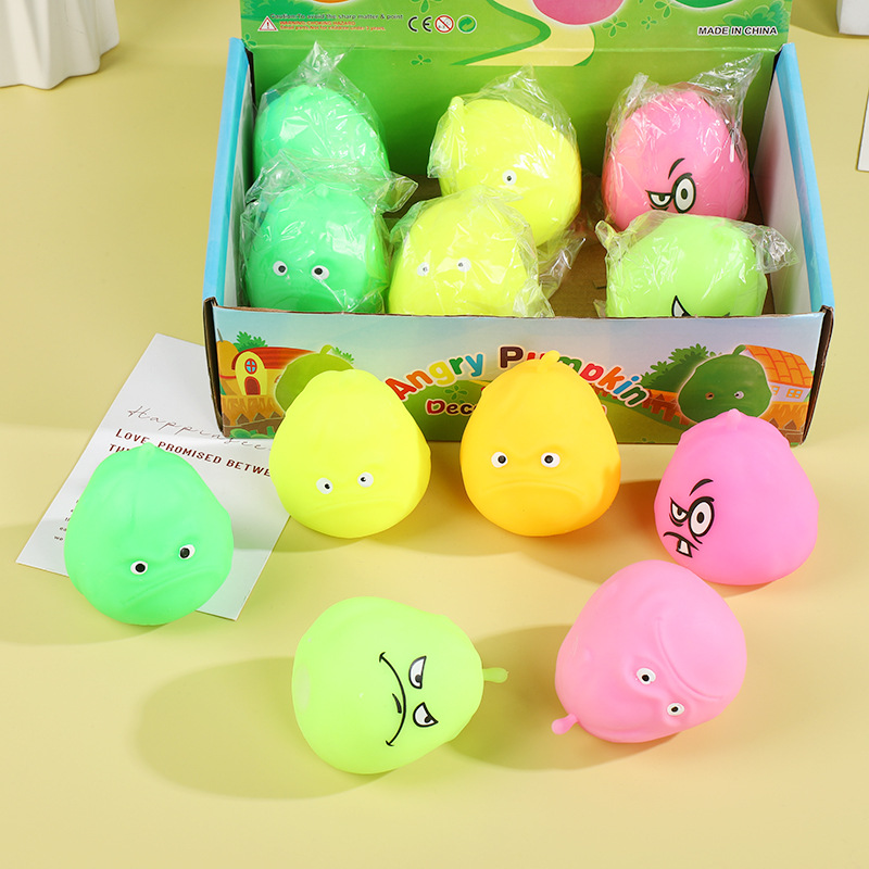 Xi Yin Popular Flour Cushaw Squeezing Toy Personalized Potato Funny Expression Slow Rebound Decompression Small Toy Wholesale