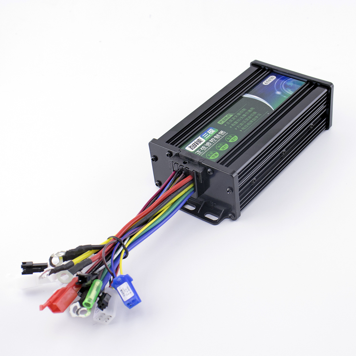 驰风三模正弦波电动车控制器12管650w48v60v64v72v三轮车电摩维修