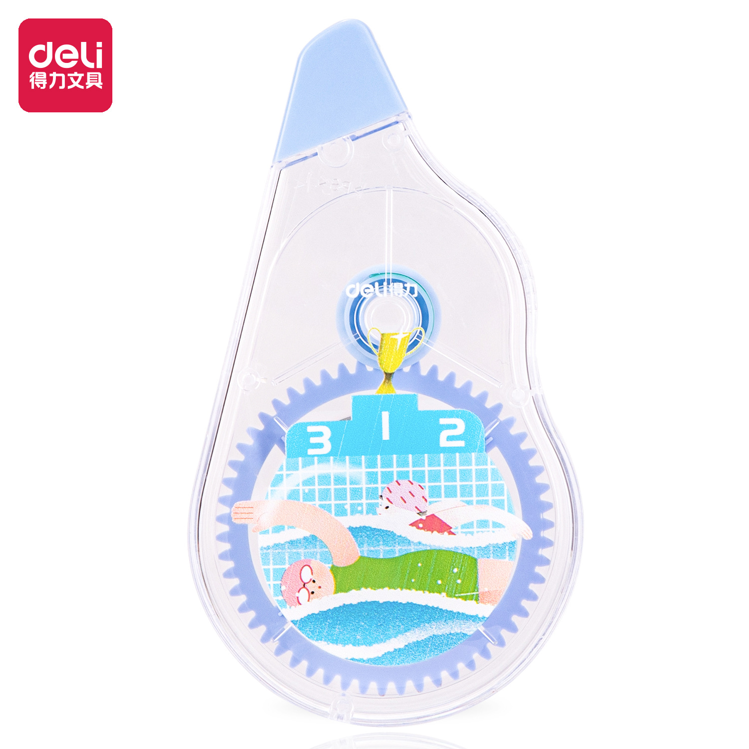 得力修正带简约时尚学生错题涂改带大容量改正带-阿里巴巴