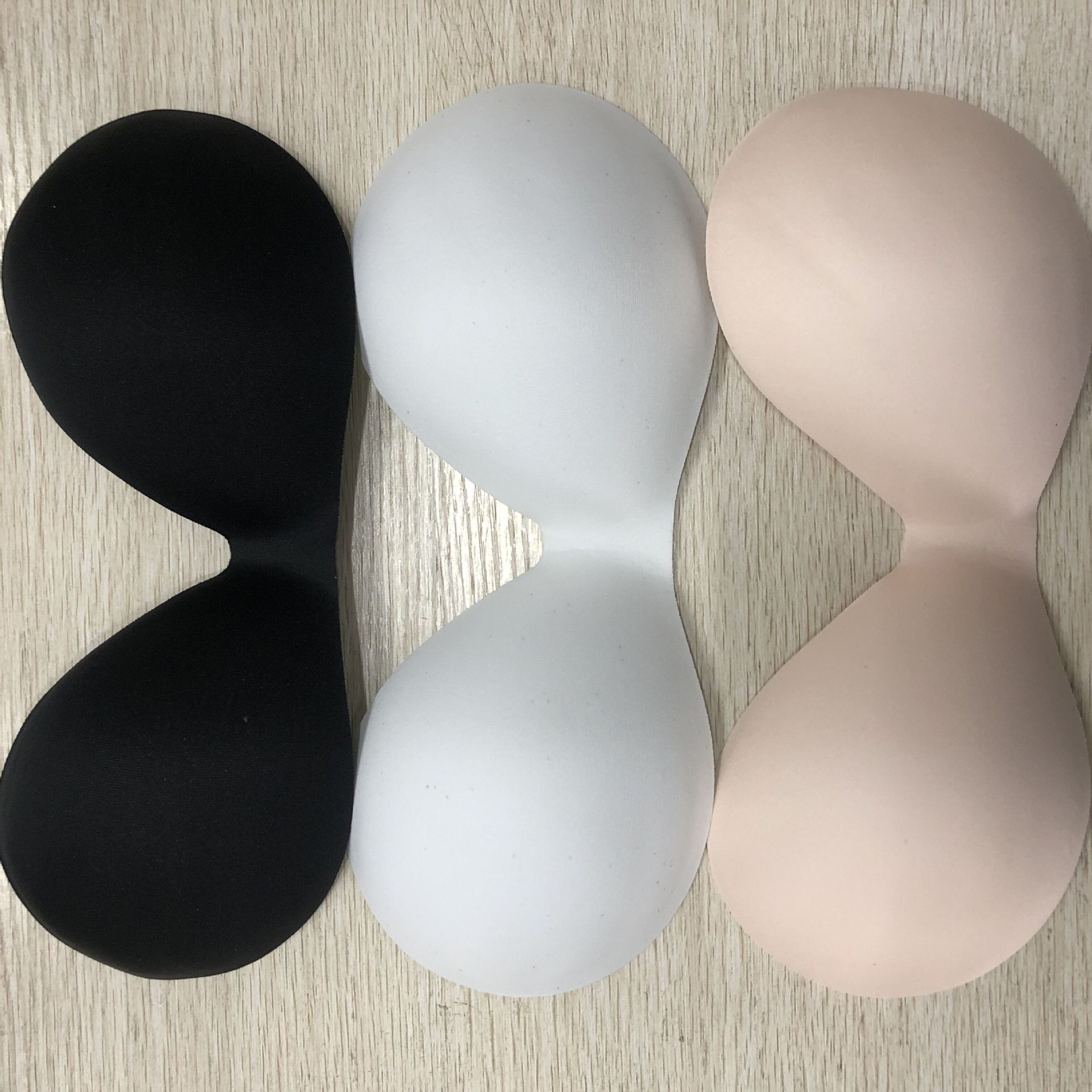 厂家直销裹胸胸垫批发五指胸垫无钢圈文胸杯胸垫抹胸罩杯海绵胸垫