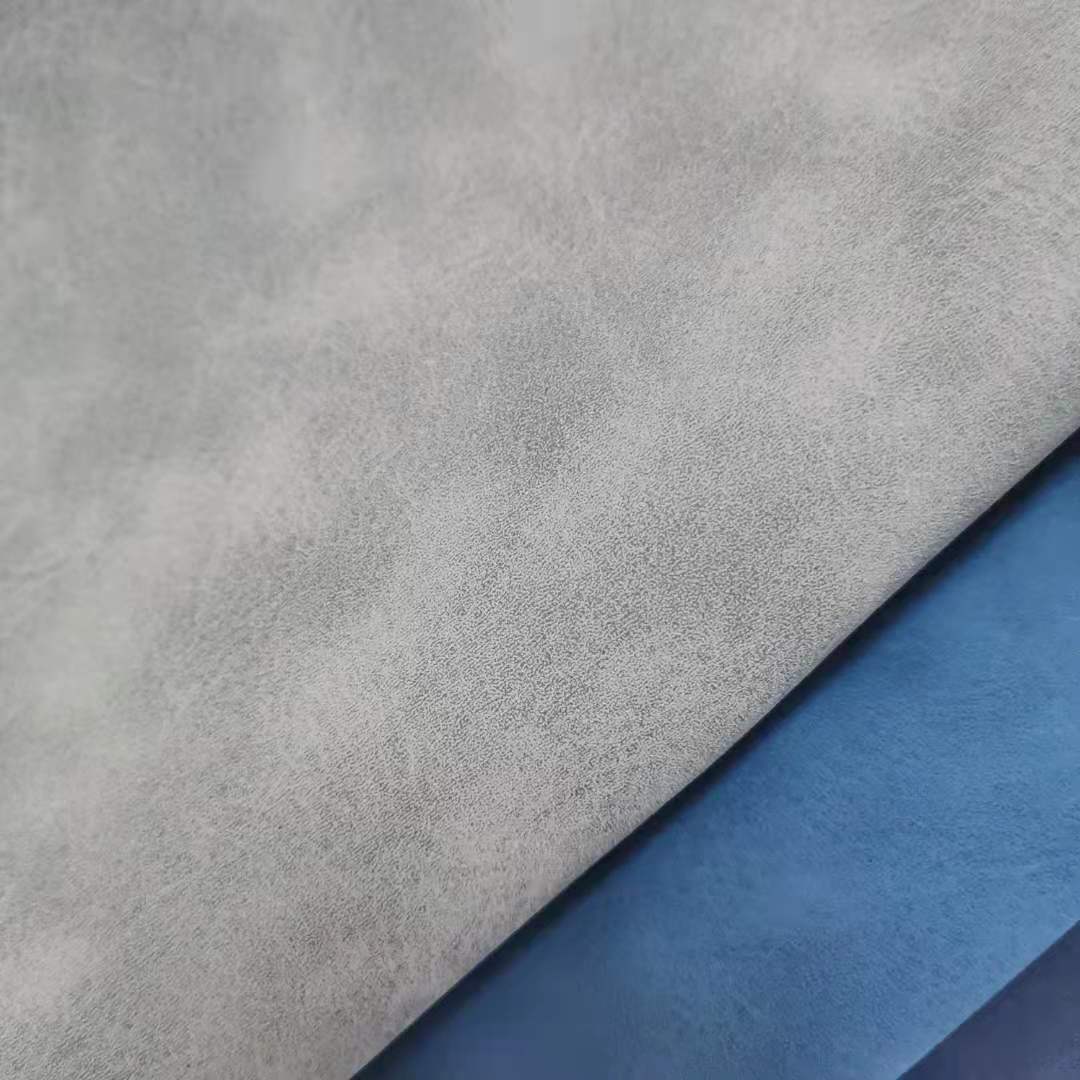 羊巴荔枝纹水刺合成革电子包装笔记本相册手机套pu面料人造革