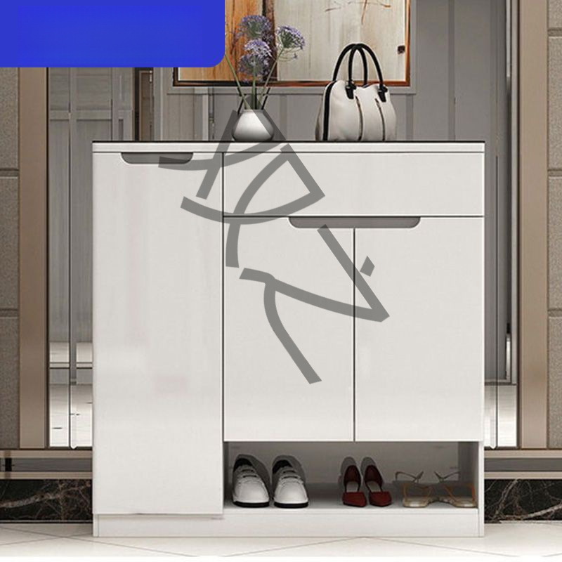 sz鞋柜简约现代 超薄三门经济型客厅大容量家用鞋柜16h001-阿里巴巴