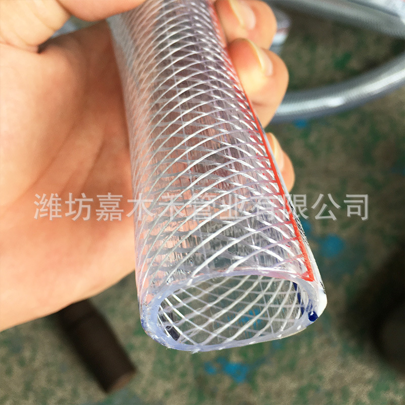 定制PVC纤维增强软管蛇皮管多种颜色多种规格特种要求纯新料