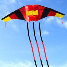 百特新款544软伞布5米滑翔机大风筝好飞成人风筝拔高抗风碳杆树脂