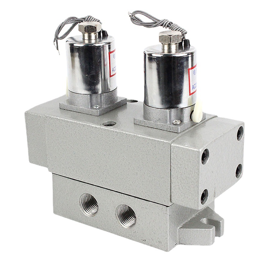 气路换向阀k25dh-10/15老型滑阀k35d2-8大流量k25d2-15常闭ac220v