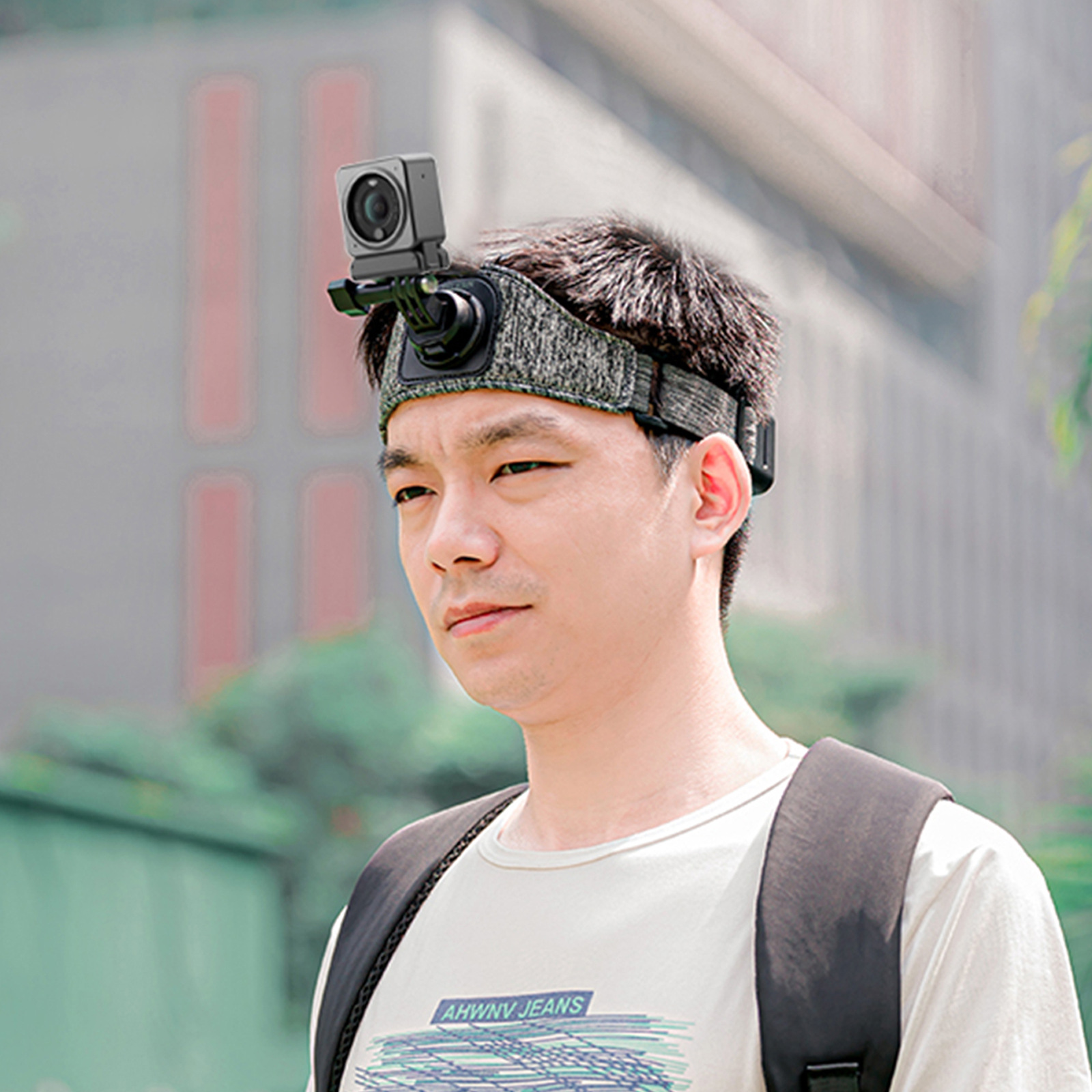 泰迅dji action 2头带配件pocket gopro三条胶头戴灵眸口袋相机