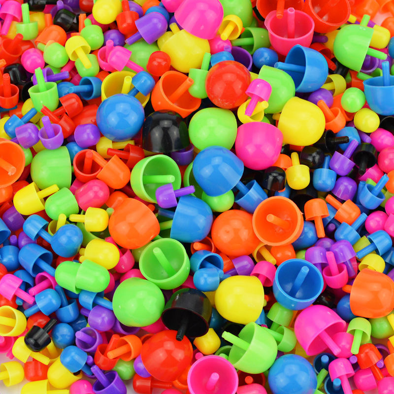 趣味百变蘑菇钉拼图玩具益智早教数字插板儿童小孩积木玩具幼儿园