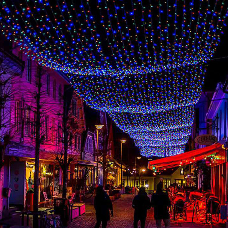 星星灯露营氛围灯生日布置夜市摆摊装饰小彩灯闪灯串灯满