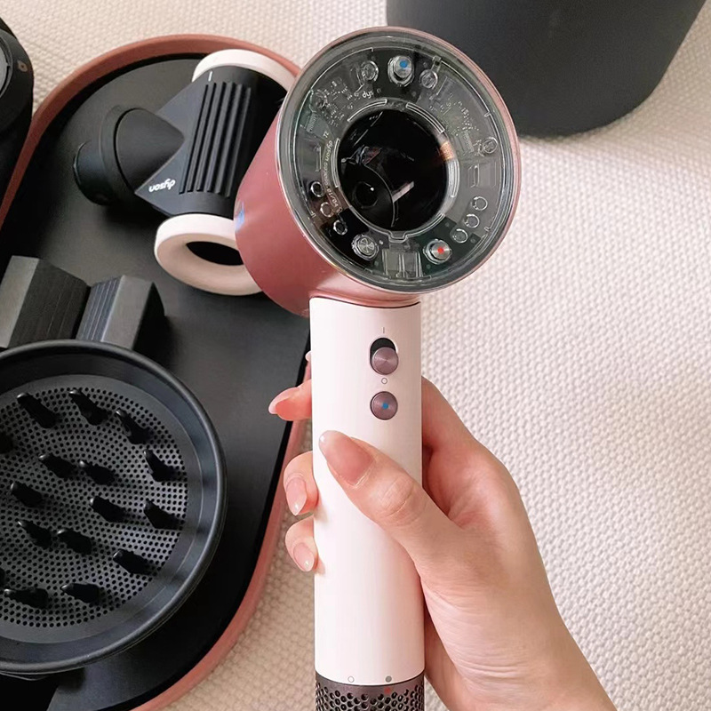 戴森(dyson)hd16落日玫瑰全新智能吹风机电吹风负离子速干护发