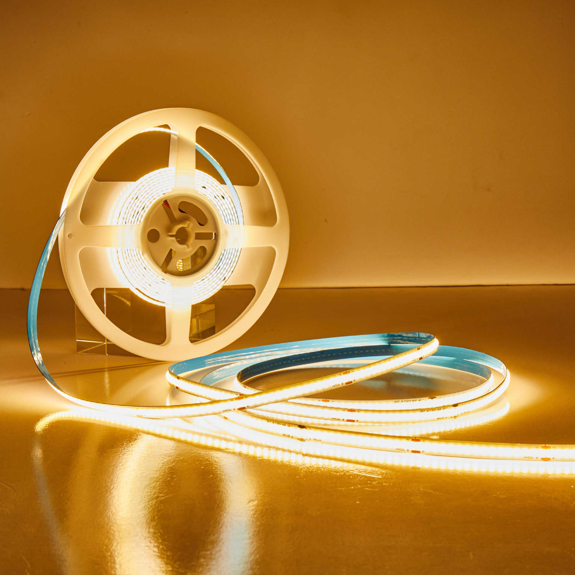 cob软灯带12v24vled柔性倒装芯片软灯条 柔性pcb板衣柜背景墙照明