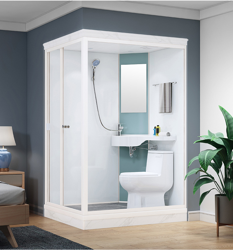 蓝梦668整体卫生间出租房公寓老房子改装集装箱房一体式卫生间