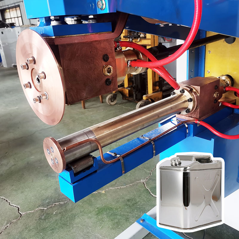 手提式便携油箱缝焊机环缝银瓦不锈钢油桶滚焊机长臂小轮滚轮焊机