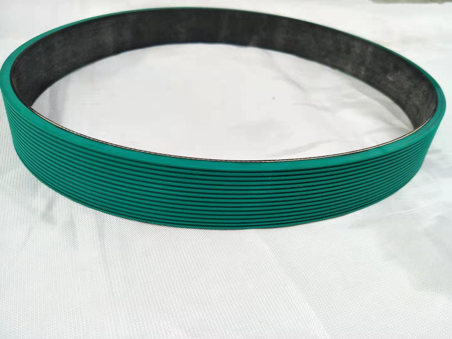 工业皮带旋盖机拧盖机皮带硫化无缝带平带红胶带绿胶带食品传动带