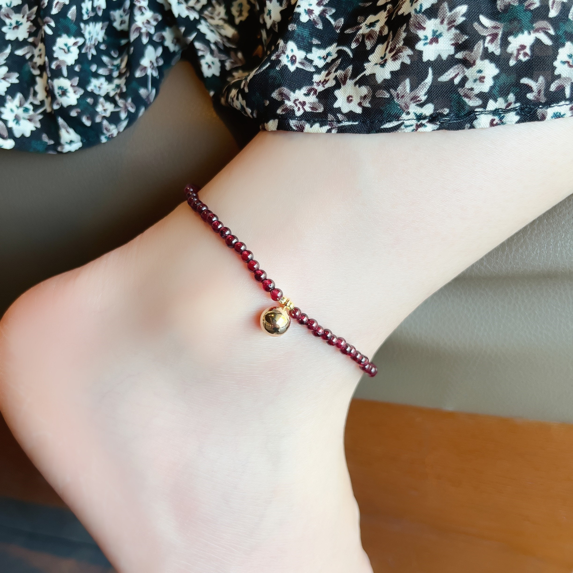 珠宝天然水晶脚链