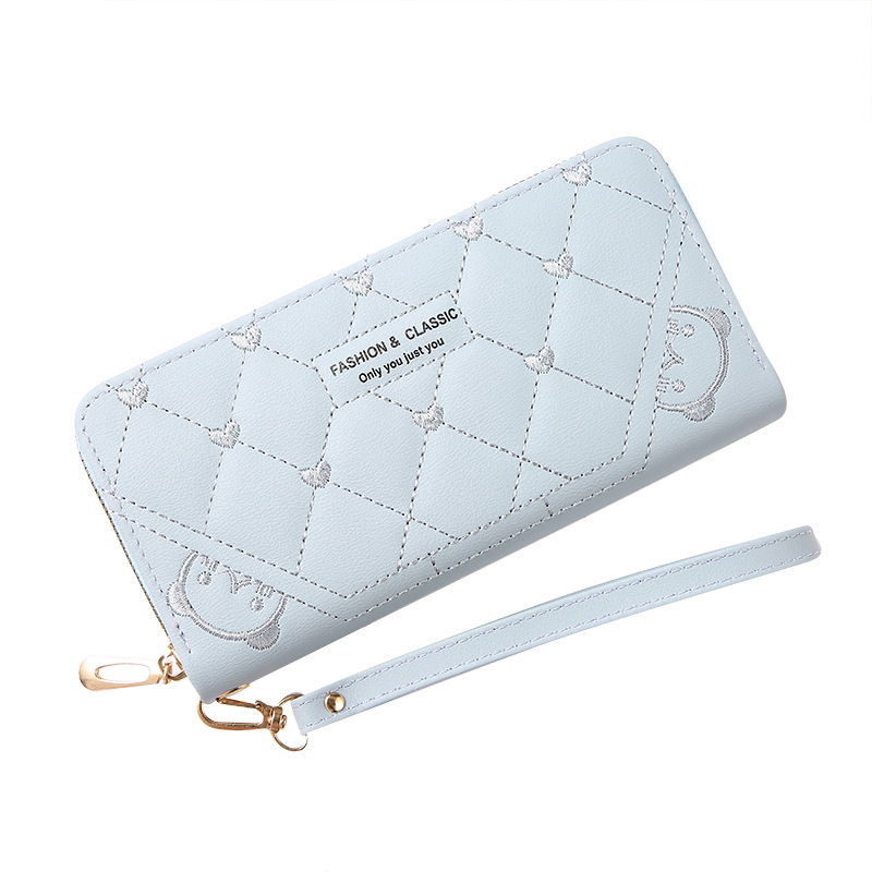 Classic Plaid Women's Bag New Ladies' Purse Women's Long Fashion Single Large Capacity Zipper Coin Purse Mobile Phone Women's Bag