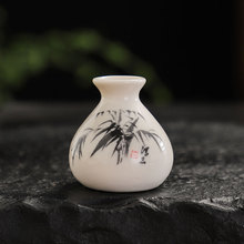 创意迷你水培小花瓶摆件装饰品摆设小号袖珍指尖小花器干冰瓶道具