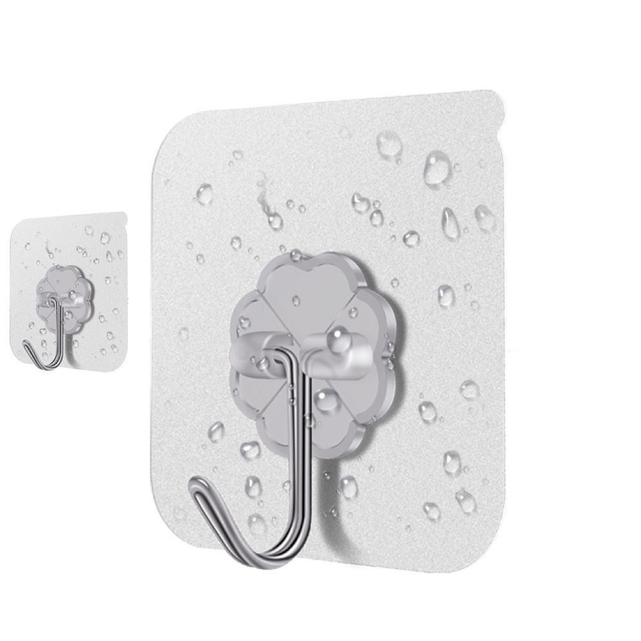 透明挂钩强力 免打孔无痕贴钩厨房卫生间宿舍墙面钩子门后粘钩