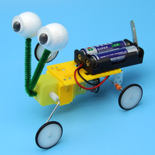 爬虫机器人模型科技小制作小发明儿童DIY手工仿真马达电动教具
