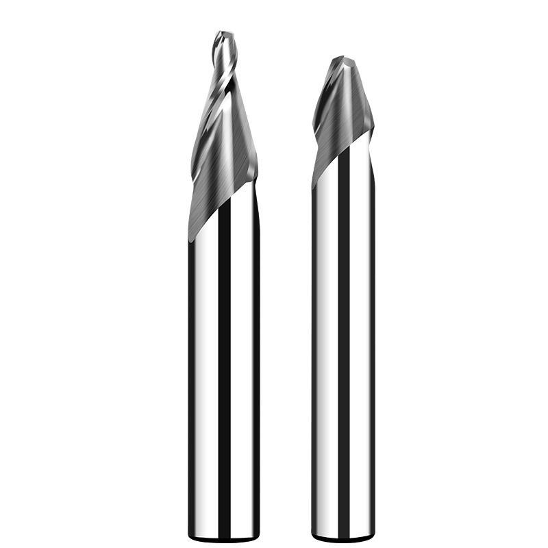 德国卡浦钨钢合金斜锥度平底立铣刀30度60°数控雕刻铜铝倒角v型
