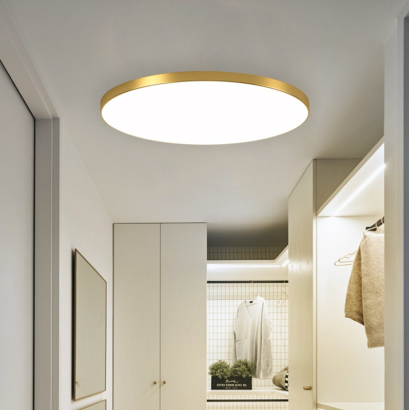 衣帽间吊顶储物间储藏室斜面阁楼斜顶专用灯led主灯吸顶灯轻奢