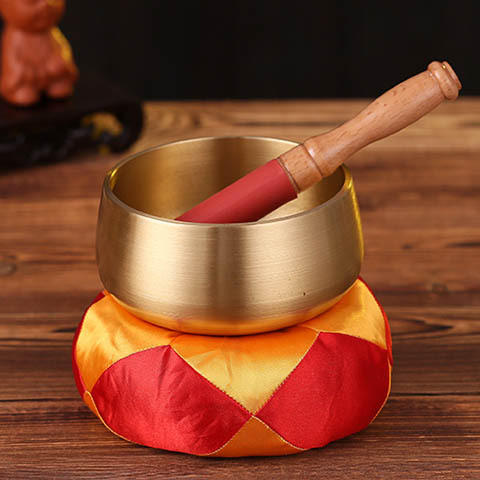 佛具工艺品大磬纯铜法器黄铜磬佛音转经碗修行钵佛堂寺庙佛教用品