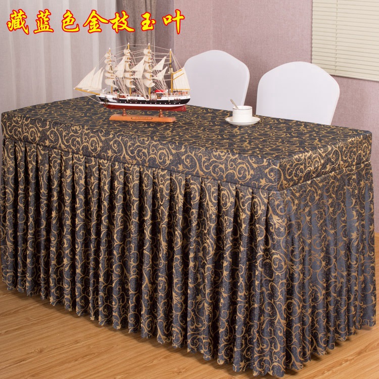 Wholesale Tablecloth Wedding Table Apron Wedding Stage Curtain Wedding Stage Skirt Wedding Props Stage