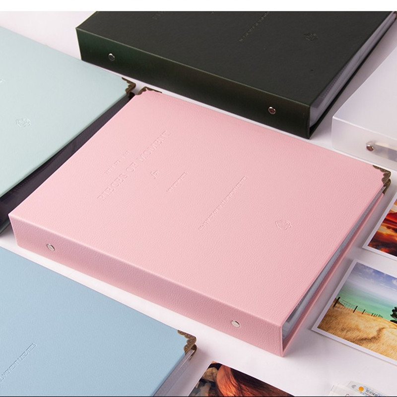 活页老式相册空白活页本作品集影集宝宝家庭相册本手工纪念同学录