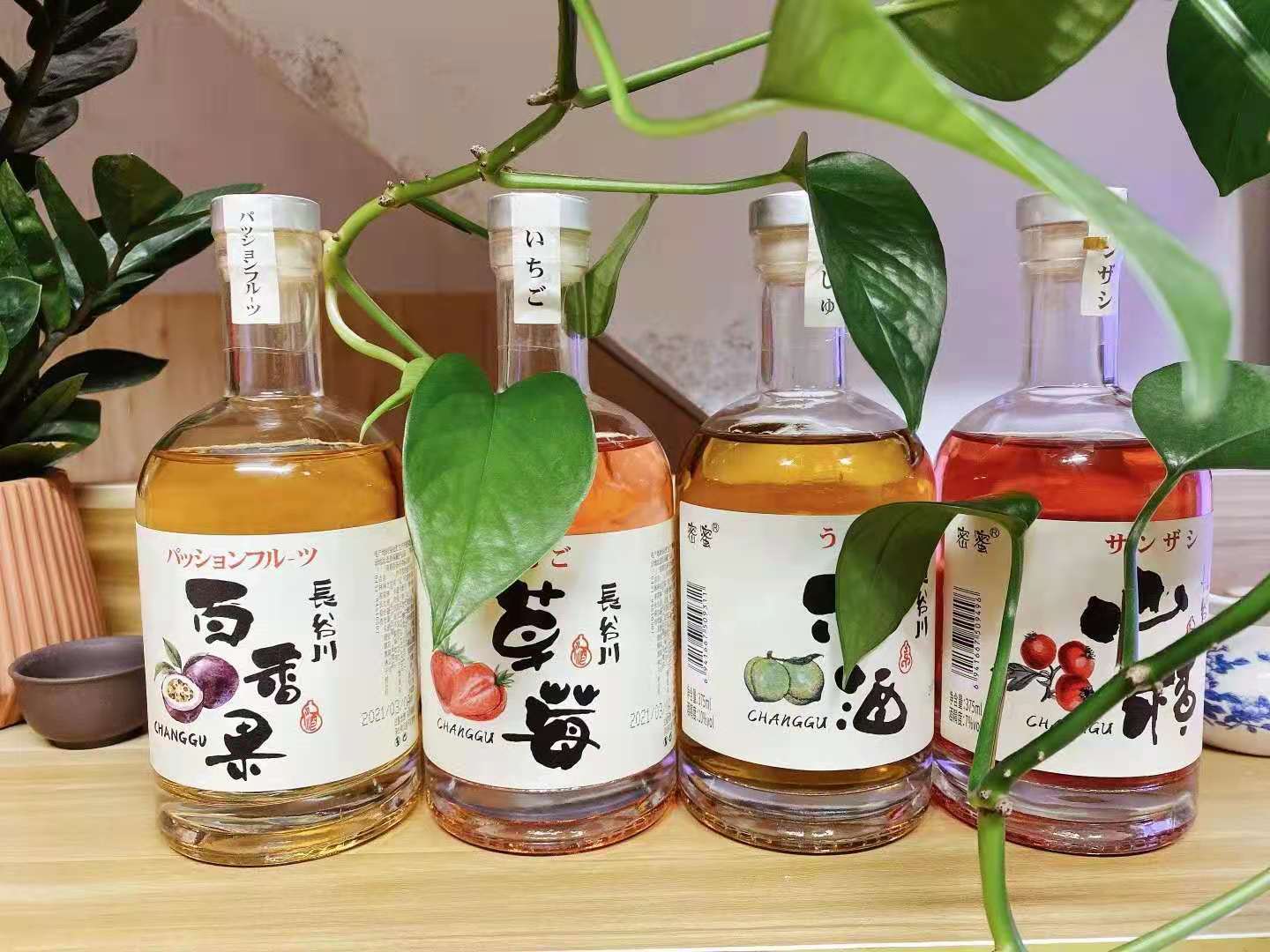 珠丽雅花果酒密蜜梅酒草莓酒百香果山楂酒7度375毫升网红果酒批发