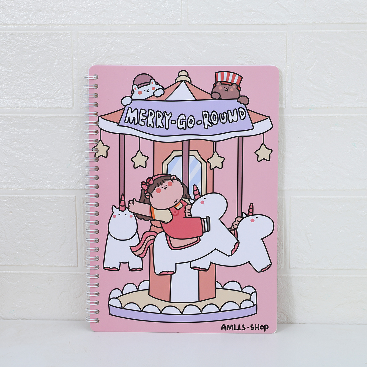 阿玛莉莉丝离型本双面离型纸本哑面光面手帐贴纸胶带b5社团线圈本