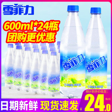 上海发雪菲力盐汽水600ml*24瓶整箱包邮团购夏日解暑降温碳酸汽水