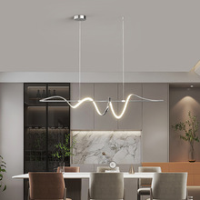全光谱护眼意式极简风餐厅灯2023新款简约现代大气高级感餐厅吊灯