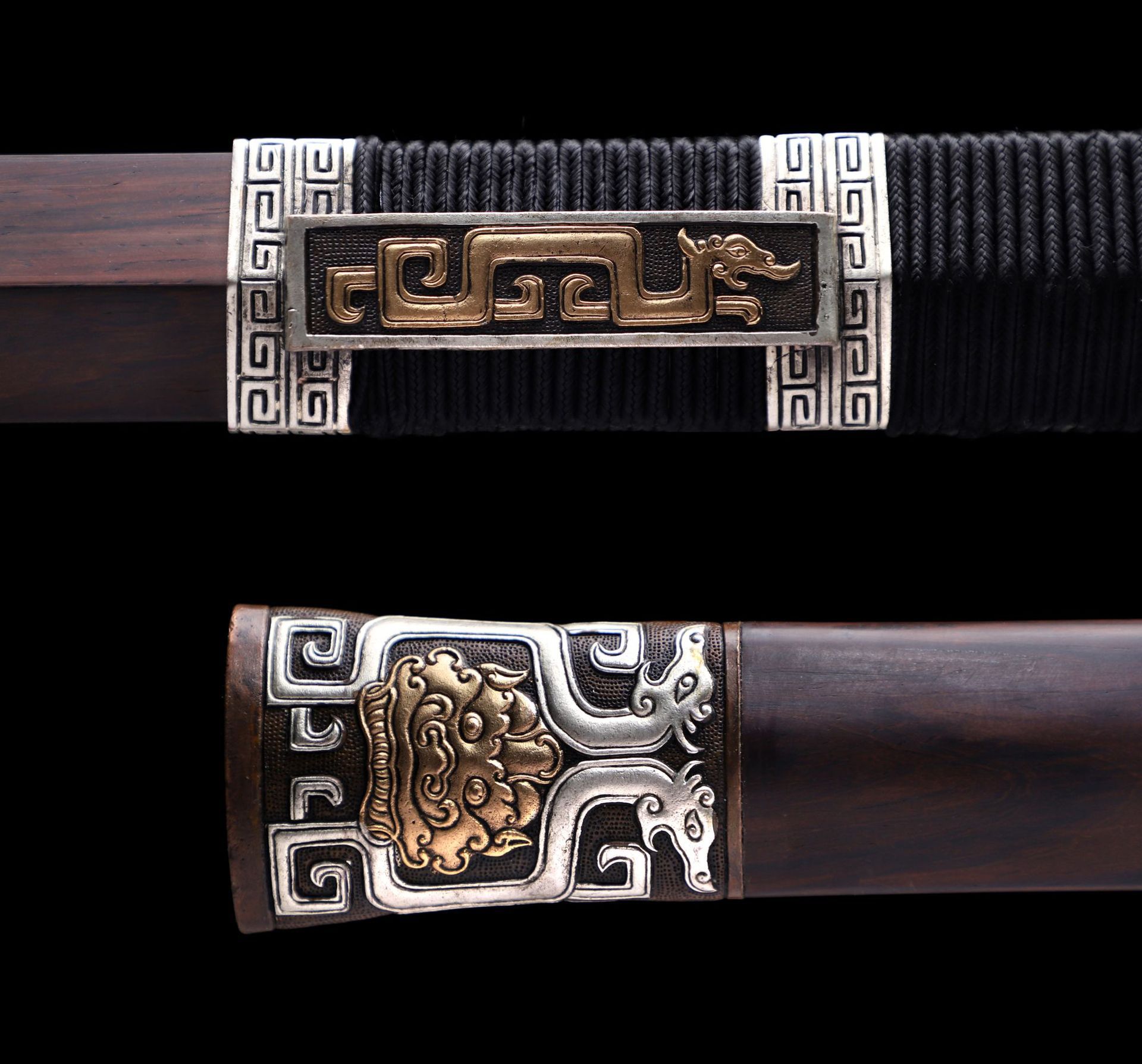 刀剑手工锻打自炼钢六面汉剑影视宝剑一体硬剑收藏未开刃