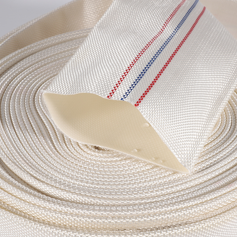 邮花牌消防器材10-80-25聚氨酯涤纶长丝消防水带有衬里消防水带