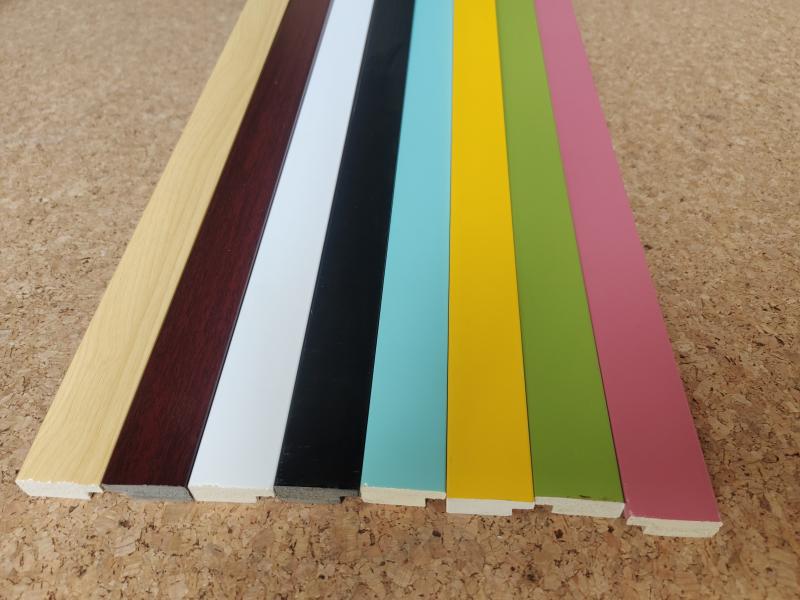 8mm软木边框背景墙装饰条 镜子包边条毛毡板收边条彩色烤漆边框