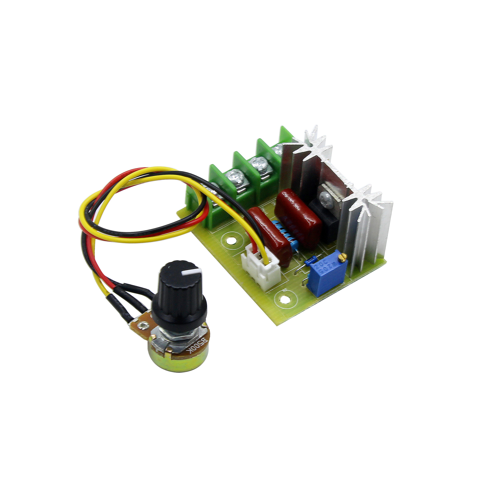 2000w进口可控硅 调压器 大功率电子调速器调光调速调温批发带线