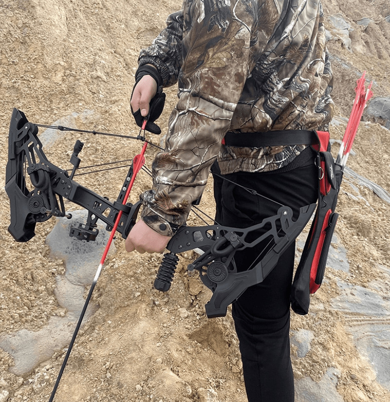 国产掠食者复合弓射箭打弹珠复合弓射鱼滑轮大威力70磅猎弓非猛禽