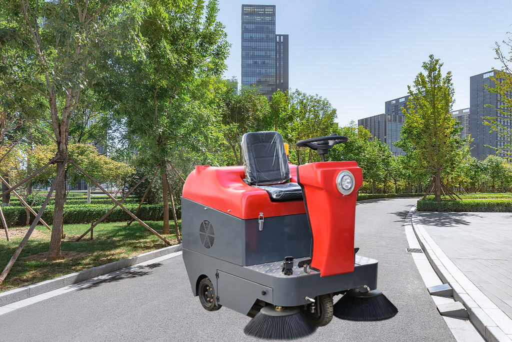 电动扫地车环卫车道路室内物业工厂仓库小驾驶式清洁扫地机扫地车