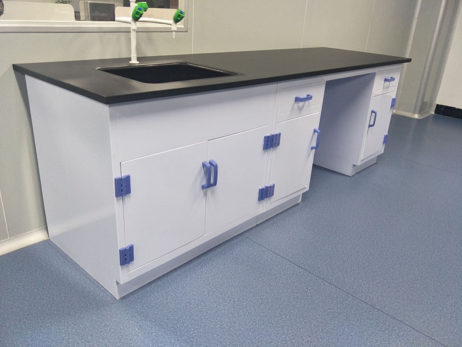 onas钢木边台实验台中央台钢木全钢操作台化验室工作台