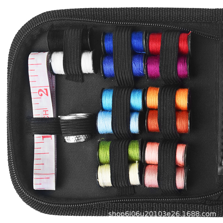 In Stock Wholesale Fabric Sewing Kit Travel Sewing Kit 68-Piece Factory Sewing Kit Sewing Kit
